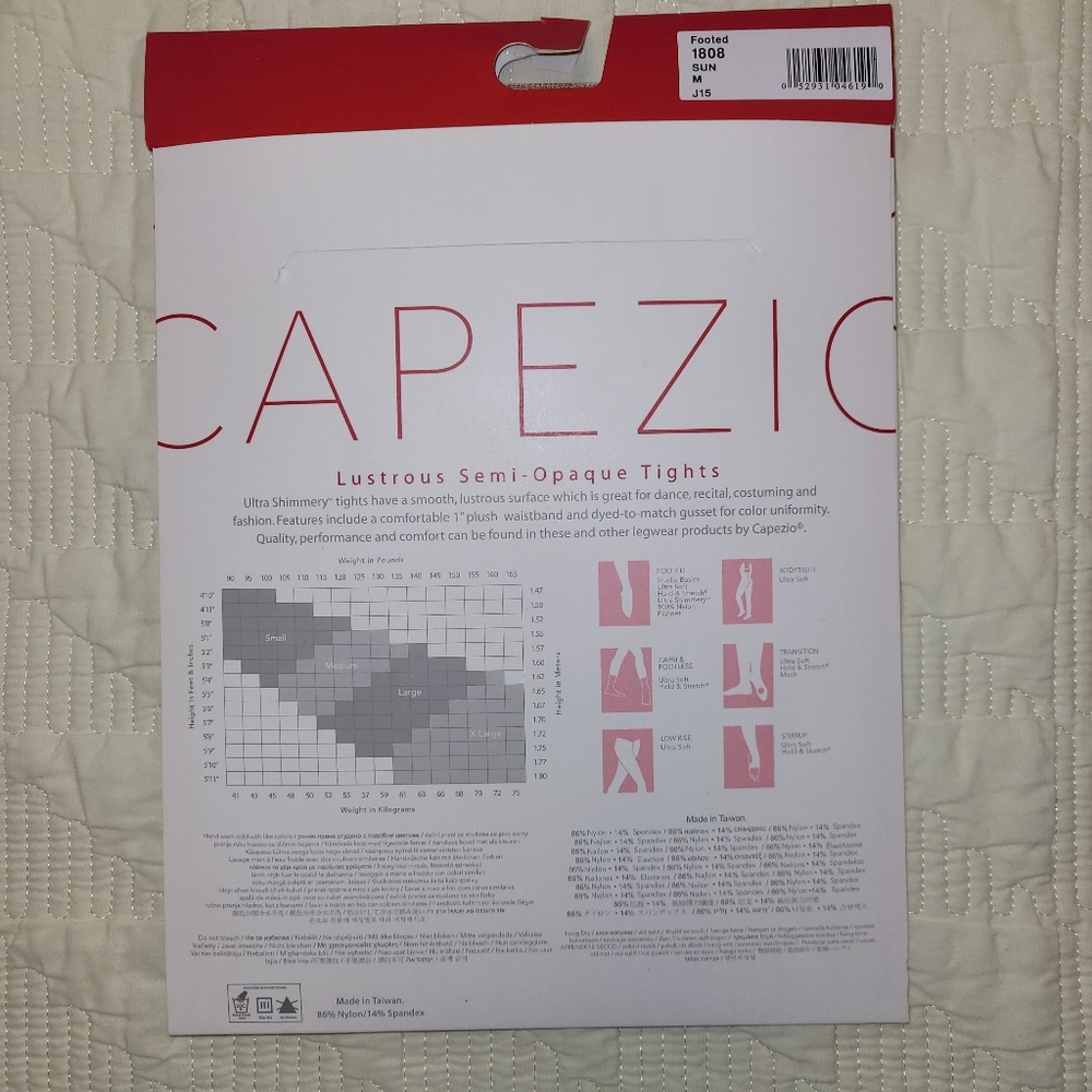 Capezio Dancers tights bundle